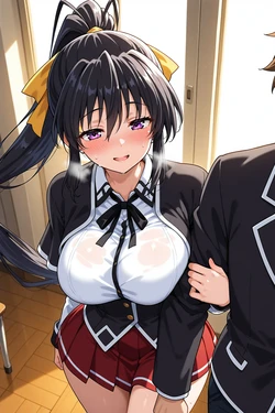 Velutinx Akeno Himejima — July 03 ai generated [AI Generated]