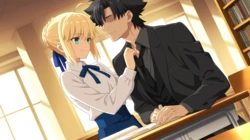 [纯爱]FATE 命运长夜 SABER 超长篇一 137P[AI Generated]