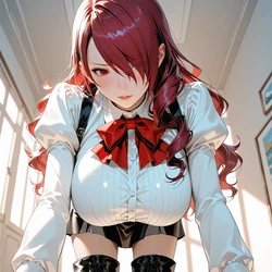 [Watage]169_Mitsuru Kirijo(桐条美鶴) 460pics (Patreon) [AI Generated]