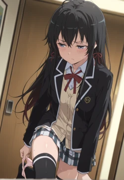 [BBStaff] Yukino Yukinoshita (Yahari Ore no Seishun Love Come wa Machigatteiru.) [AI Generated]