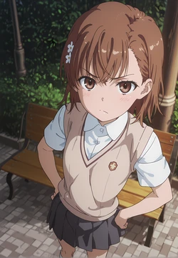 [BBStaff] Mikoto Misaka (Toaru Kagaku no Railgun) [AI Generated]