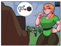 [HEXAgobba] Alex trading (Minecraft)