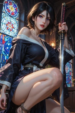 [Patreon] [AiASAG] [4K] ❄️Rukia Kuchiki⚔️ - Preview [AI Generated]