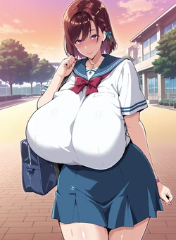 [CryxAI] Kosaki Sakamura (46.P) [AI Generated]