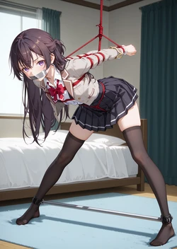 [CheerOtter] 2025.08.22 周防有希束缚 [AI Generated]