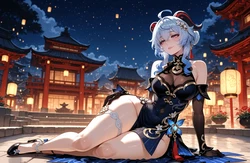 [Miyu] Ganyu: Twilight Promise (Patreon) [Ai Generated]