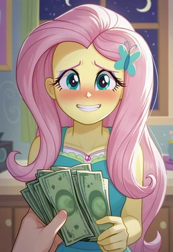 Rough sex for cash - FLUTTERSHY (AIpajac) [AI Generated]