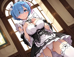 Rem image set 01 [AI Generated] [Mittoshura]