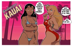[PixiQueenie] Nani & Lifeguard (Lilo & Stitch)