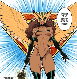[PixiQueenie] Hawkgirl