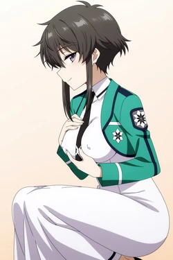wAItercolor - Kitayama Shizuku #2 - Mahouka Koukou no Rettousei (REQUEST) + EXTRAS (Patreon) [AI Generated]