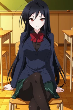 [wAItercolor] Kuroyukihime／Kuroba Sayuki (Accel World) [AI Generated]