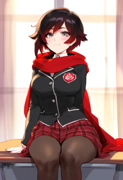 [Rae-chan] Blacked Ruby Rose [AI Generated]