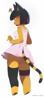 [Smewed] Ankha & Isabelle (Animal Crossing)