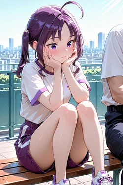 [あなるしあv2]紫雨こころ [AI Generated]