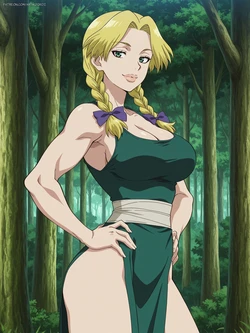 artkoikoi - [Request] Nikki Hanada | Dr. Stone (Patreon) (Set 01) [AI Generated]