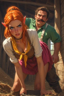 Fallen Hyrule - Fun on the Ranch [AI Generated]