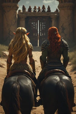 Fallen Hyrule - Reclaiming the Gerudo [AI Generated]