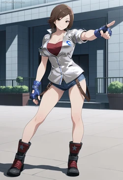 artkoikoi - [Request] Asuka Kazama | Tekken 7 (Patreon) (Set 02) [AI Generated]