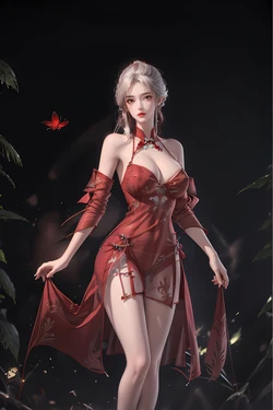 完美世界-叶倾仙-苦茶图包 [AI Generated]