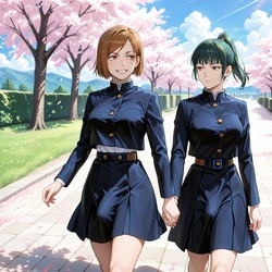 Nobara x Maki Banana Bouncer (Patreon) [AI Generated]