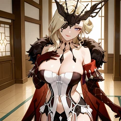 Raiden Shogun x Signora Banana Bouncer (Patreon) [AI Generated]