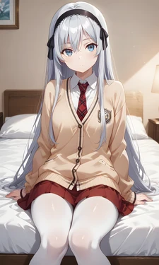 [PoppyFlowerAI] 北条糸青 (クラスの大嫌いな女子と結婚することになった) [AI Generated]