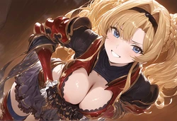 [AIJOE] 【旧作】ゼタと【グラブル】 (AI Generated)