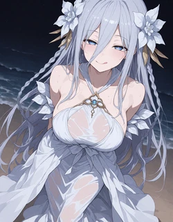 [Poppp] Takamiya Mio -beach- | Date a Live (95p) (AI Generated) (Patreon)