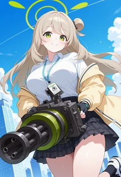BoBo345 - (499pic) 十六夜ノノミ Izayoi Nonomi (ブルーアーカイブ/ Blue Archive) (Patreon) [AI Generated]