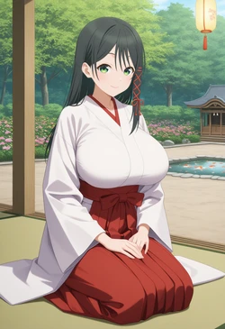 BoBo345 - (912pic) 甘神夜重 Amagami Yae（甘神さんちの縁結び/ Tying the Knot with an Amagami Sister） (Patreon) [AI Generated]
