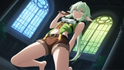 [NTR寝取]哥布林杀手 女精灵射手的初夜 110P[AI Generated]