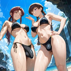 Revy x Roberta Banana Bouncer (Patreon) [AI Generated]
