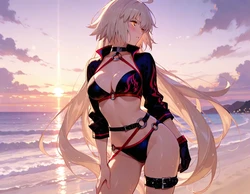 Jean d'Arc Alter (Bikini) (Fate Grand Order)  [AI Generated] [Gog0chan]
