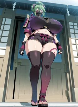 [CryxAI] Kuki Shinobu (50.P) [AI Generated]