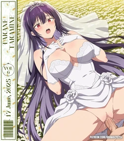 ranwai2025x - Takane Takamine (Wedding dress) | 鷹峰 高嶺 (Patreon) [AI Generated]