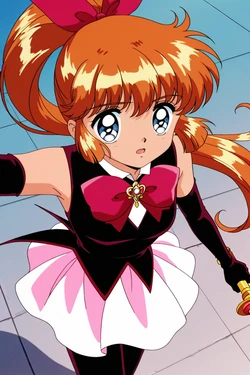 [minakaze(sazanami)] Haneoka Meimi (Saint Tail) [AI Generated]