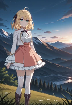 [UnrealBeautyAIMIX] NO.768(V) Anisphia Wynn Palettia Tensei Oujo to Tensai Reijou no Mahou Kakumei (Patreon) [AI Generated]