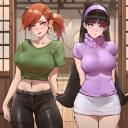 Vicky and Trixie - Kamie_IA [AI Generated]