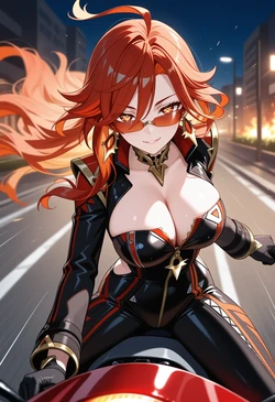 [UnrealBeautyAIMIX] NO.715(V) Mavuika Genshin Impact (Patreon) [AI Generated]