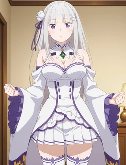 IWD AI - Emilia (ReZero) エミリア(リゼロ) (Patreon) [AI Generated]