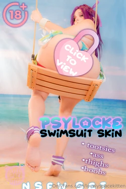 Lovely Space Kitten - Psylocke