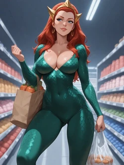 [UnrealBeautyAIMIX] NO.688 Mera DC (Patreon) [AI Generated]