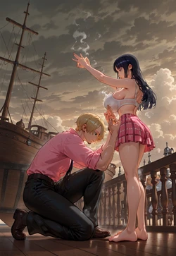 Sanji Bra Knigh Ceremny [AI Generated]