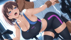 [NTR寝取]星期一的丰满 健身房被寝取的小爱  88P[AI Generated]