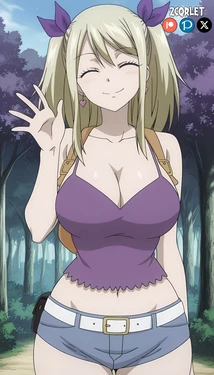 Zcqrlet - Lucy Heartfilia (ルーシィ・ハートフィリア) (Patreon) [AI Generated]