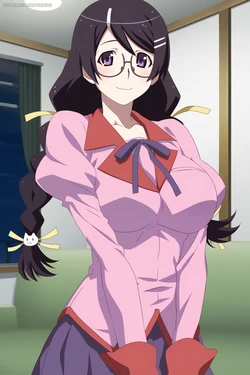 artkoikoi - Hanekawa Tsubasa | Bakemonogatari (Patreon) (Set 02) [AI Generated]