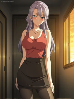 artkoikoi - [Request] Ayame Himuro | Science Fell in Love, So I Tried to Prove It (Patreon) (Set 02) [AI Generated]