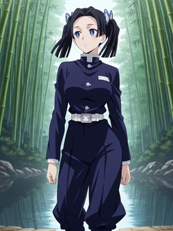 artkoikoi - [Request] Aoi Kanzaki | Demon Slayer: Kimetsu no Yaiba (Patreon) (Set 01) [AI Generated]