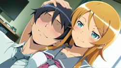 [纯爱]我的妹妹哪有这么可爱 桐乃 112p[AI Generated]